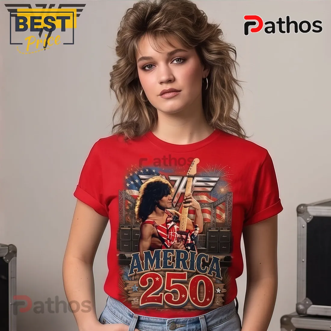Van Halen America 250 Years of Freedom Patriotic Premium Shirt Van Halen America 250 Years of Freedom Patriotic Premium Shirt