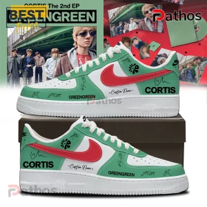 CORTIS GREENGREEN 2nd EP Signature Nike Air Force 1 Sneakers