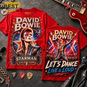 David Bowie Let’s Dance Live Concert 2026 T-Shirt