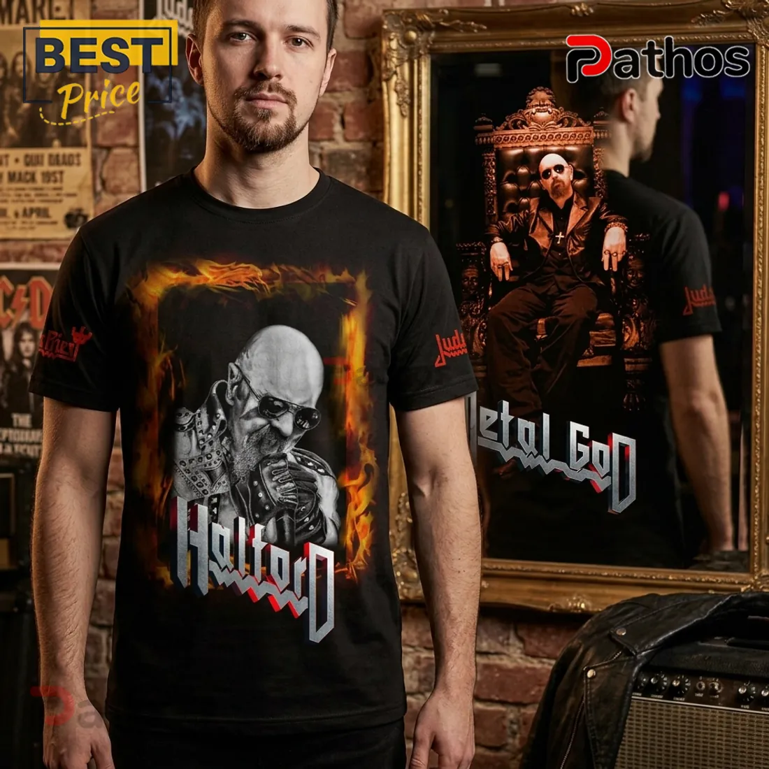 2026 Judas Priest Rob Halford Metal God Throne Shirt 2026 Judas Priest Rob Halford Metal God Throne Shirt