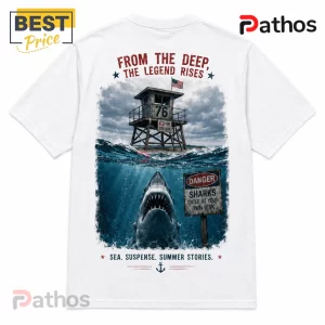 Jaws America 1776-2026 250th Anniversary Cotton Unisex Shirt 3 Jaws America 1776-2026 250th Anniversary Cotton Unisex Shirt