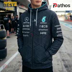 Mercedes AMG Petronas adidas Lights Out Black Hoodie