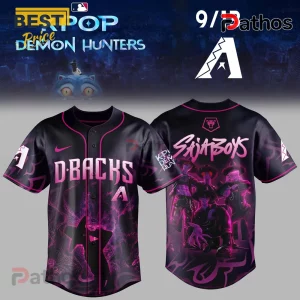 Arizona Diamondbacks Saja Boys KPop Demon Hunters Jersey 2026