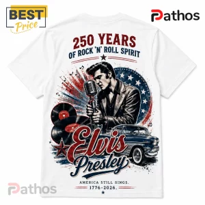 Elvis Presley America 250 Years Unisex T-Shirt 2 Elvis Presley America 250 Years Unisex T-Shirt