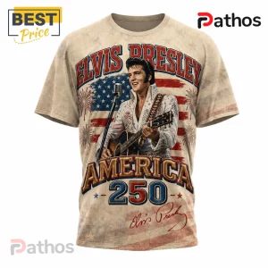 Elvis Presley America 250 Years of Freedom Patriotic T-Shirt 2 Elvis Presley America 250 Years of Freedom Patriotic T-Shirt