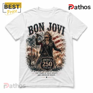 Bon Jovi 250 Years 1776-2026 American Independence Tour Shirt 1 Bon Jovi 250 Years 1776-2026 American Independence Tour Shirt