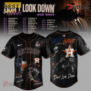 Rod Wave Houston Astros Don’t Look Down Tour Jersey