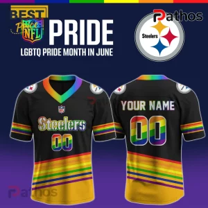 Pittsburgh Steelers x LGBT Pride Limited Edition Football Jersey