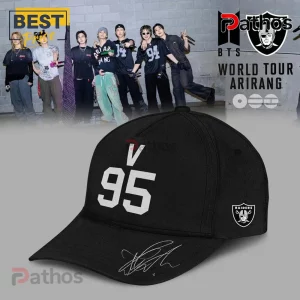 Las Vegas Raiders x BTS V 95 Limited Edition 2026 Football Jersey