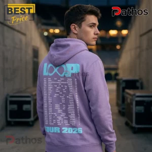 Ed Sheeran North American Loop Tour 2026 Purple Hoodie 4 Ed Sheeran North American Loop Tour 2026 Purple Hoodie