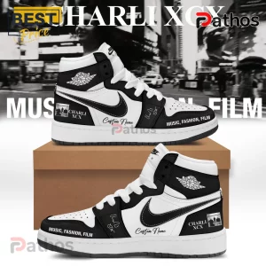 Charli XCX Music Fashion Film Air Jordan High Top Sneakers