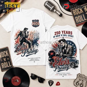 Elvis Presley America 250 Years Unisex T-Shirt