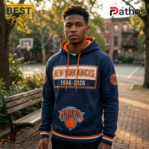 New York Knicks 1946-2026 Anniversary Edition Pullover Fleece Hoodie 2 New York Knicks 1946-2026 Anniversary Edition Pullover Fleece Hoodie