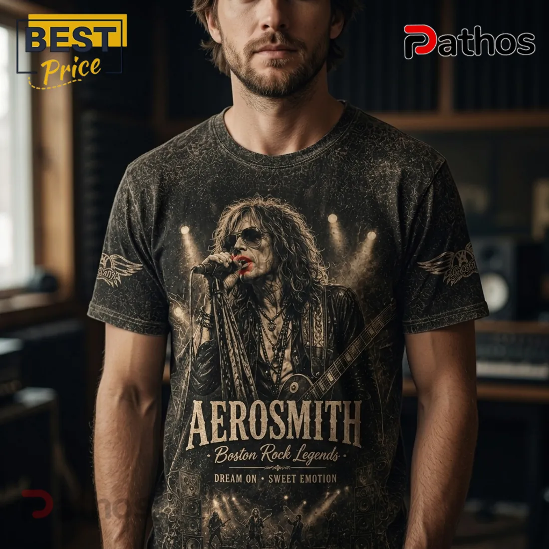 Aerosmith Band American Rock Legends Premium T-Shirt Aerosmith Band American Rock Legends Premium T-Shirt