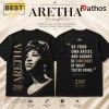 Aretha Franklin 1775-2025 Tribute Queen of Soul Casual T-Shirt