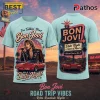 Bon Jovi Retro Roadside Nights Road Trip Vibes T-Shirt