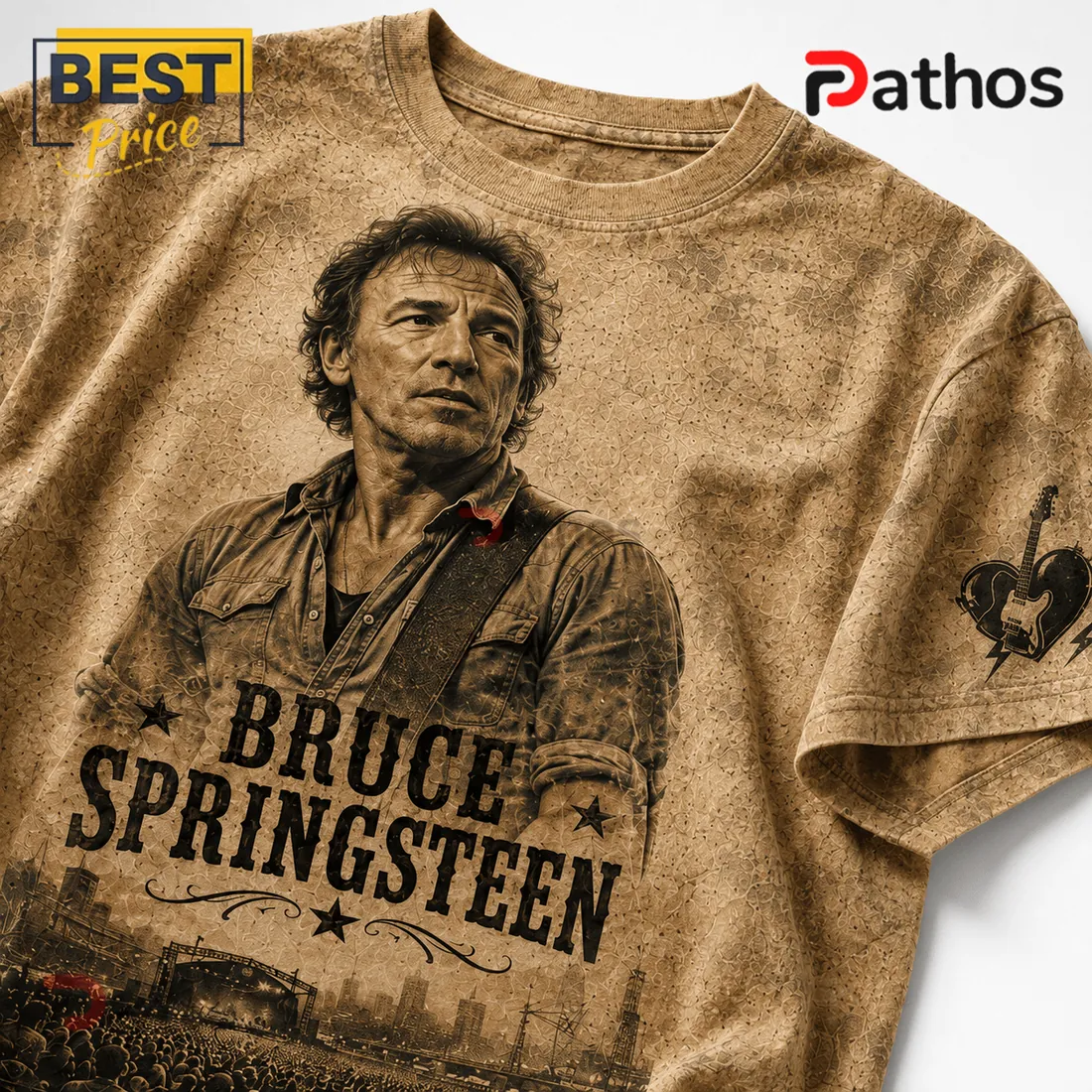 Bruce Springsteen Rock and Roll Never Forgets Timeless T-Shirt Bruce Springsteen Rock and Roll Never Forgets Timeless T-Shirt