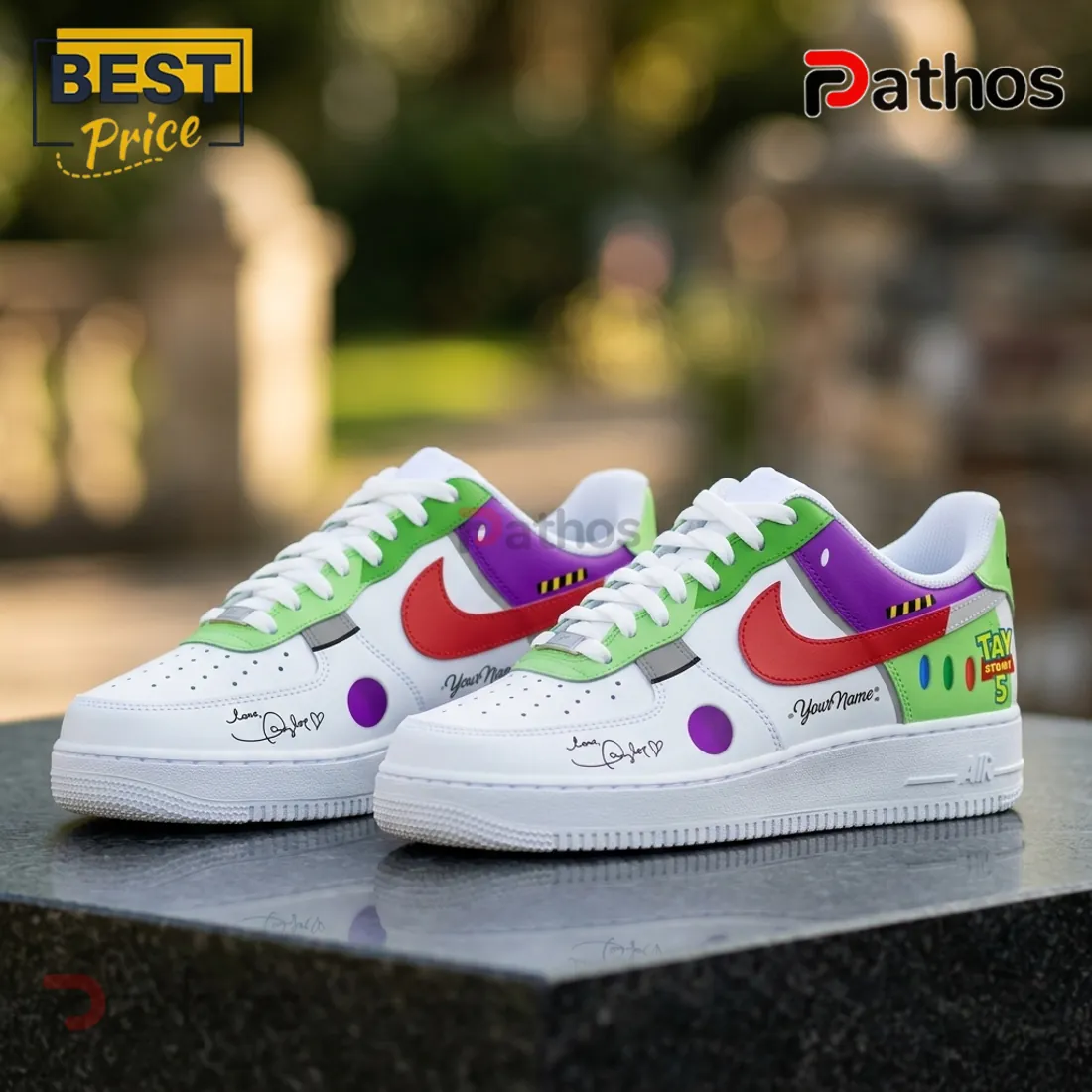 Buzz Lightyear x Taylor Swift Toy Story 5 Air Force 1 Sneakers Buzz Lightyear x Taylor Swift Toy Story 5 Air Force 1 Sneakers