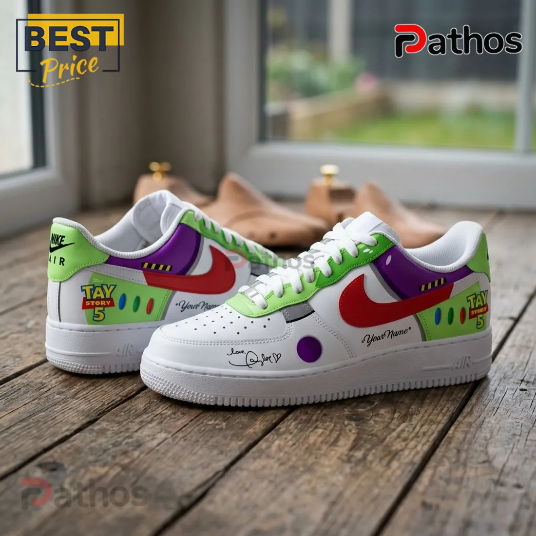 Buzz Lightyear x Taylor Swift Toy Story 5 Air Force 1 Sneakers Buzz Lightyear x Taylor Swift Toy Story 5 Air Force 1 Sneakers