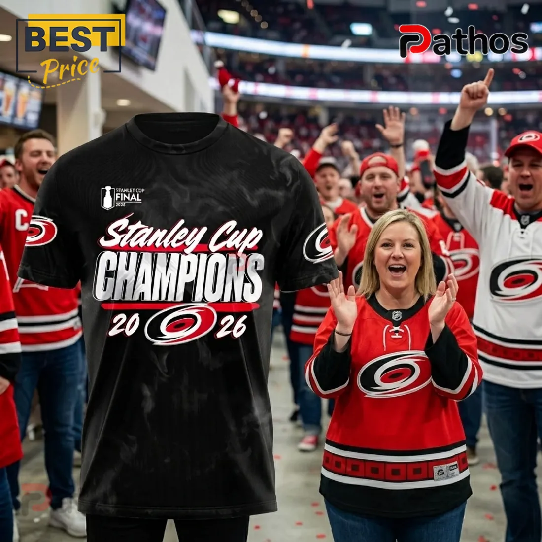 Carolina Hurricanes 2026 Stanley Cup Champions Roster T-Shirt Carolina Hurricanes 2026 Stanley Cup Champions Roster T-Shirt
