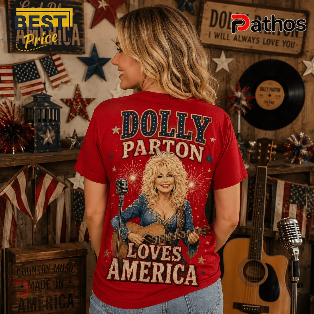 Dolly Parton x USA 250 Years of Freedom Anniversary T-Shirt Dolly Parton x USA 250 Years of Freedom Anniversary T-Shirt