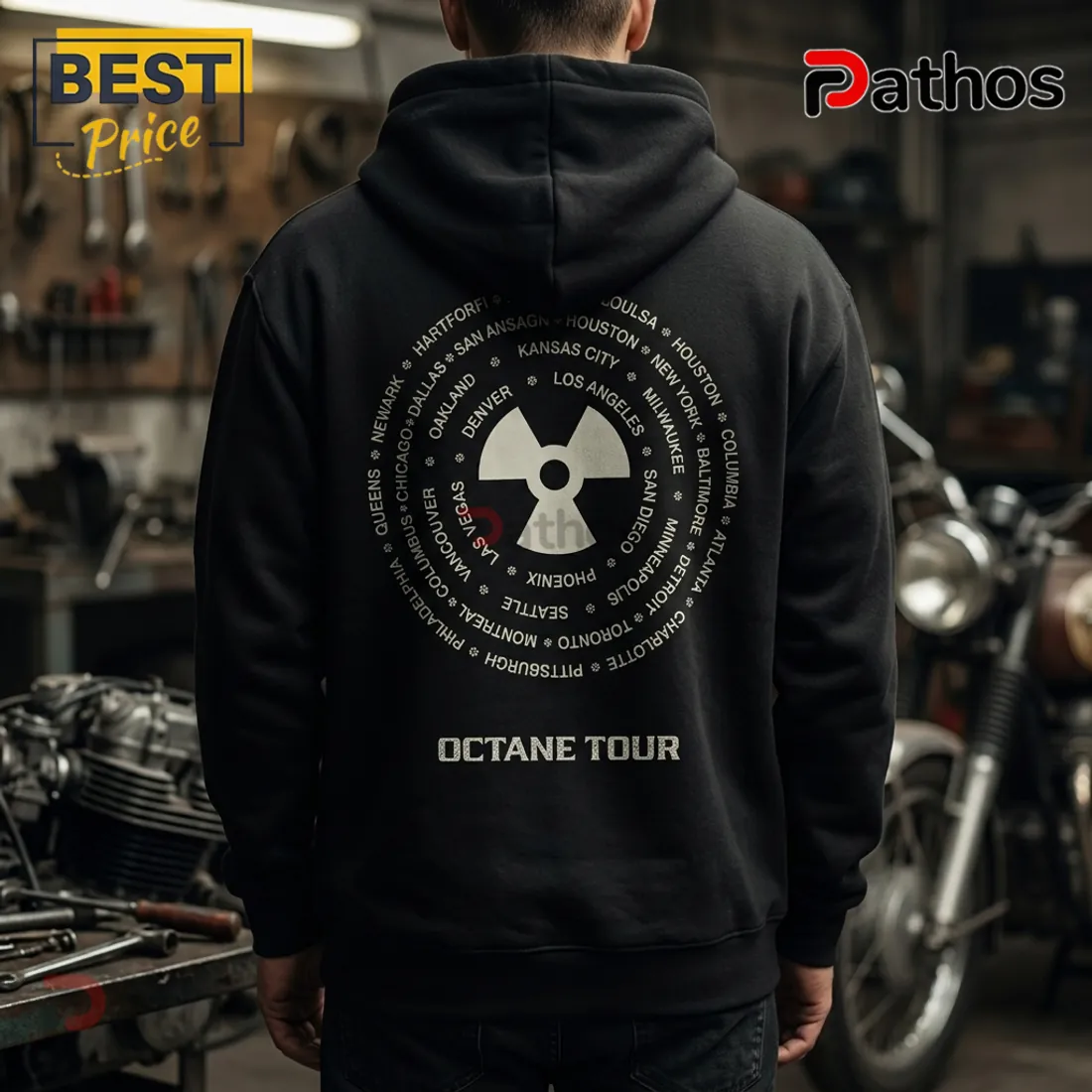 Don Toliver Octane Tour Black Pullover Hoodie Don Toliver Octane Tour Black Pullover Hoodie