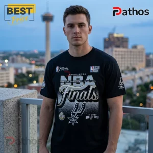 San Antonio Spurs 2026 NBA Finals Western Conference Champions T-Shirt 2 San Antonio Spurs 2026 NBA Finals Western Conference Champions T-Shirt