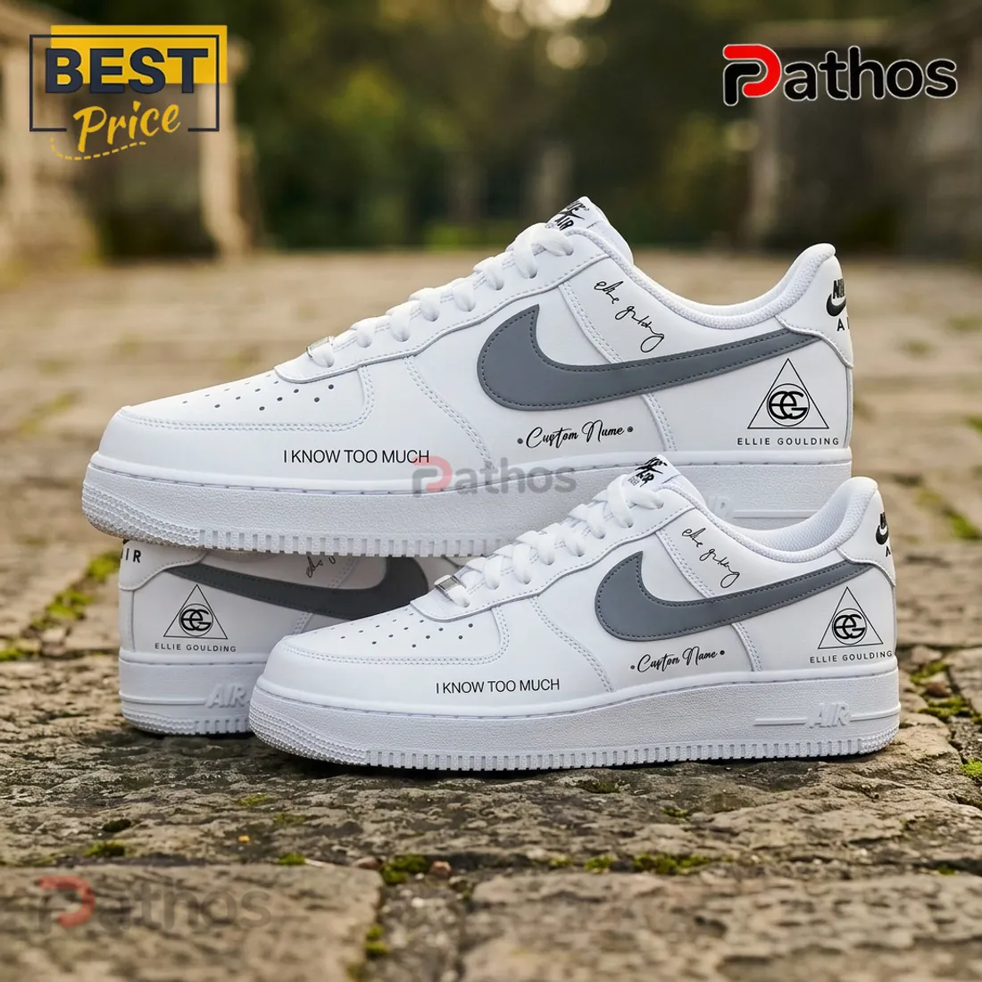 Ellie Goulding I Know Too Much Air Force 1 Sneakers Ellie Goulding I Know Too Much Air Force 1 Sneakers