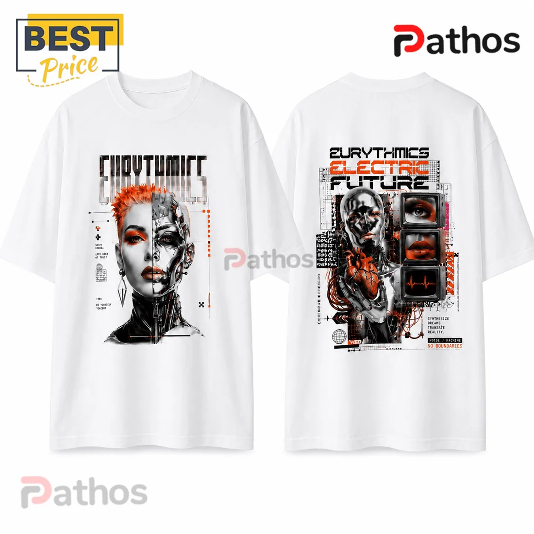 Eurythmics Electric Future Cyberpunk Limited Edition Shirt Eurythmics Electric Future Cyberpunk Limited Edition Shirt