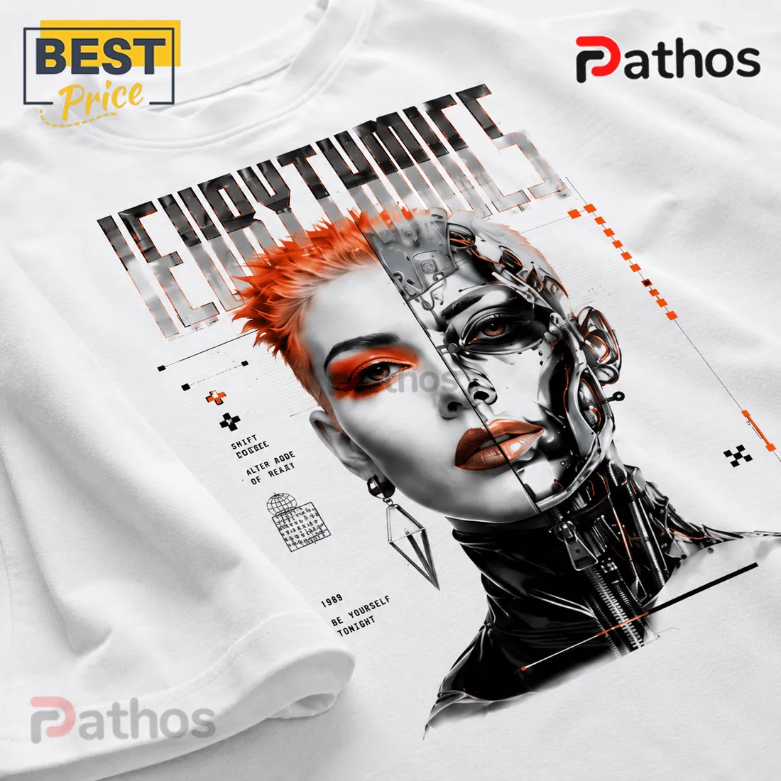 Eurythmics Electric Future Cyberpunk Limited Edition Shirt Eurythmics Electric Future Cyberpunk Limited Edition Shirt