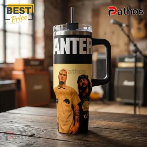 Pantera Heavy Metal Band 40oz Tumbler 2 Pantera Heavy Metal Band 40oz Tumbler