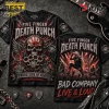 Five Finger Death Punch Bad Company Live And Loud 2026 T-Shirt