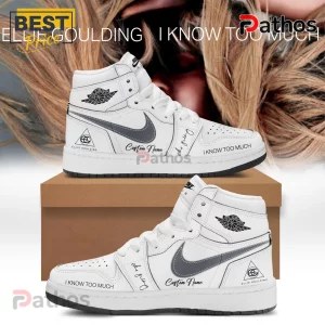 Ellie Goulding I Know Too Much Collectible Air Jordan 1 High Top Sneakers