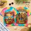 Guns N Roses ood Days Summer Tie Dye T-Shirt