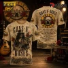 Guns N Roses Slash Iconic Music Legend Crewneck T-Shirt