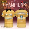 Hurricanes Super Rugby 2026 Champions Yellow Polo Shirt