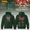 Interpol x Bloc Party UK EU Tour 2026 Dark Green Hoodie