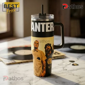 Pantera Heavy Metal Band 40oz Tumbler 3 Pantera Heavy Metal Band 40oz Tumbler