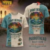 Jimmy Buffett Parrothead Nation Tropical Beach T-Shirt
