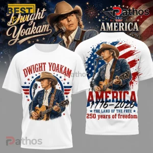 Dwight Yoakam America 250 Years Of Freedom T-Shirt