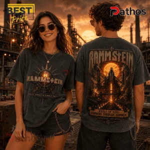 Rammstein Premium Vintage Charcoal T-Shirt