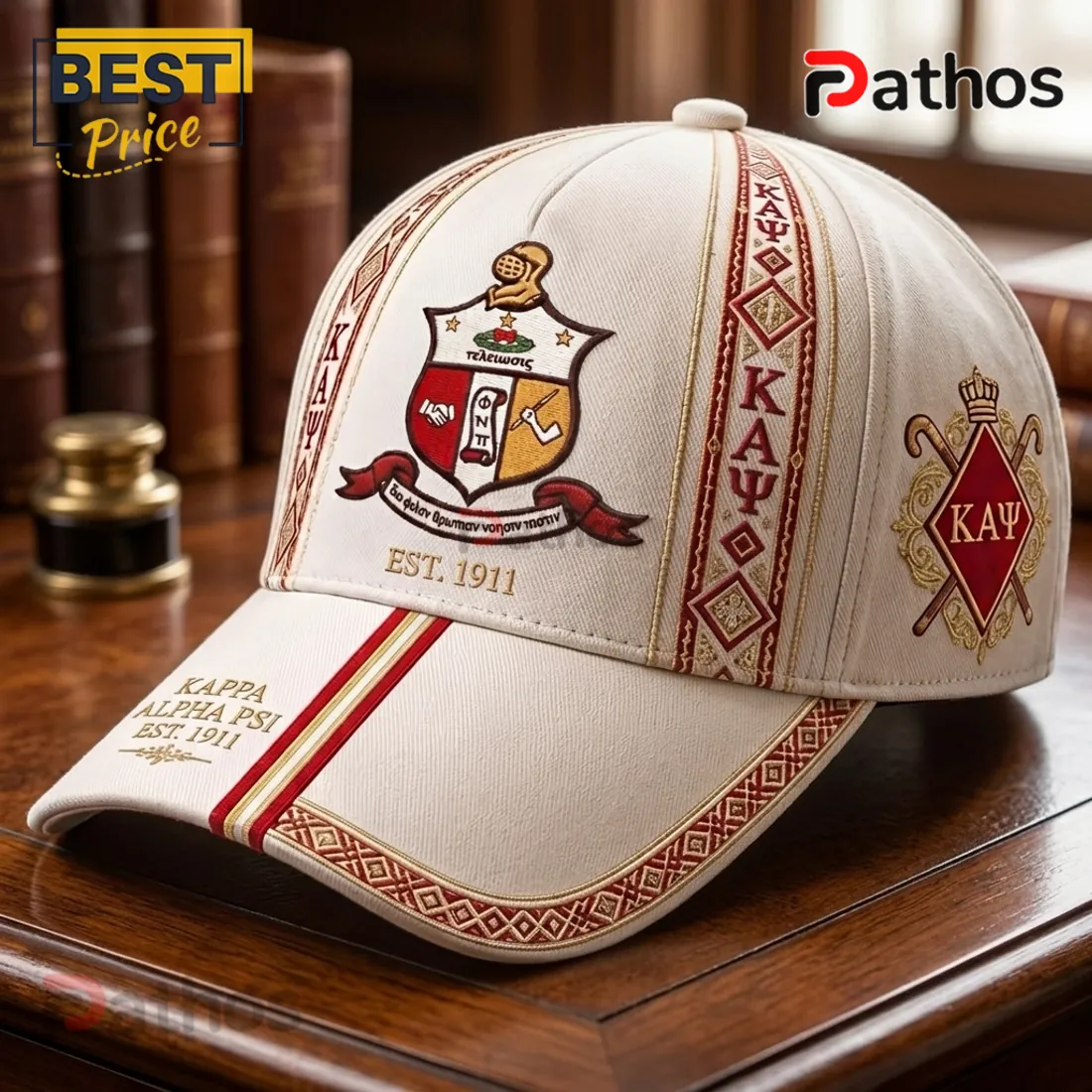 Kappa Alpha Psi 1911 Premium Baseball Cap Kappa Alpha Psi 1911 Premium Baseball Cap