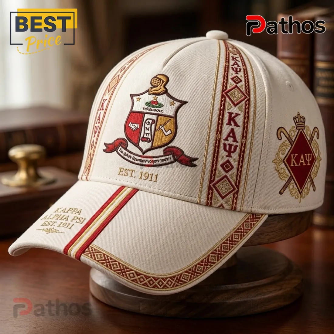Kappa Alpha Psi 1911 Premium Baseball Cap Kappa Alpha Psi 1911 Premium Baseball Cap