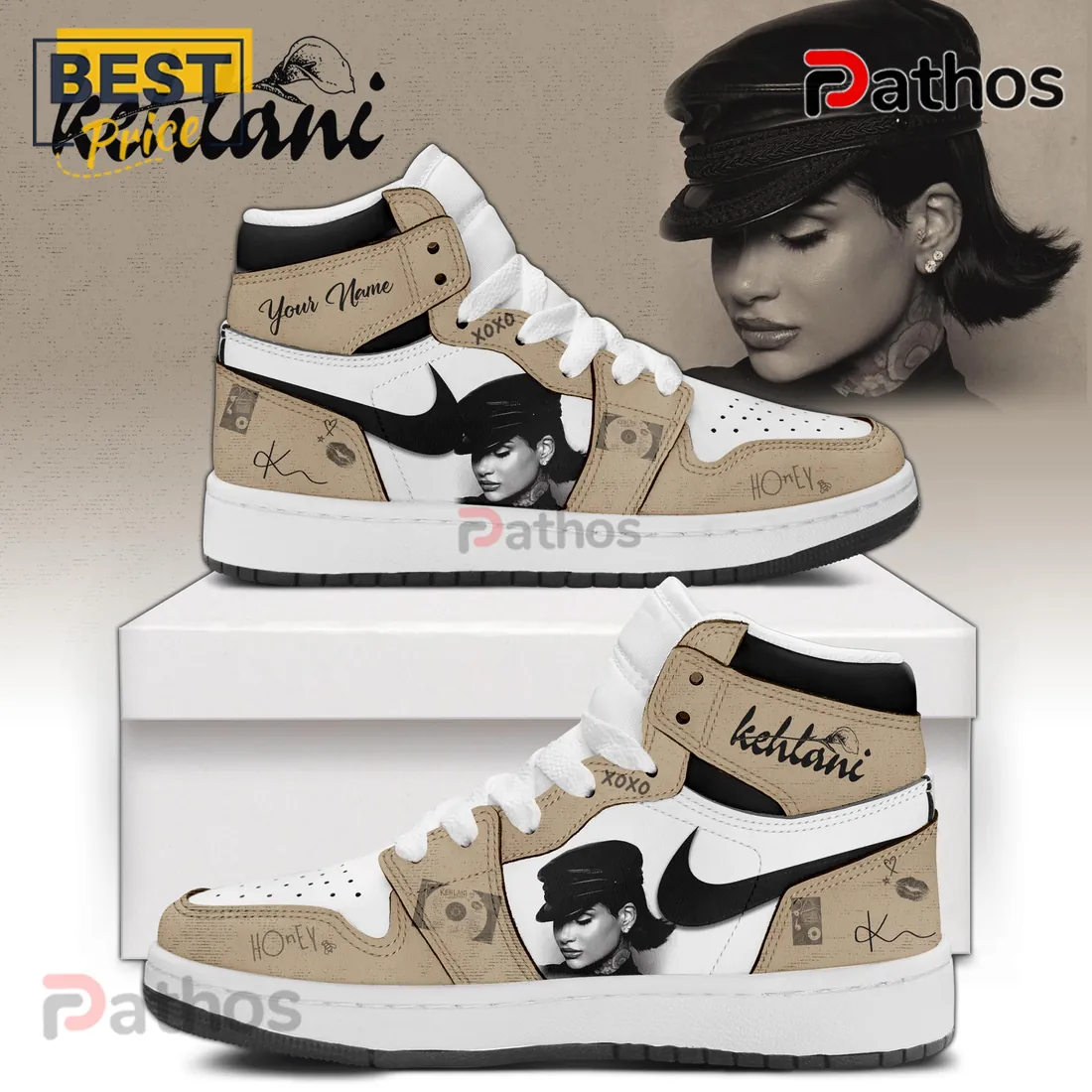 Kehlani Tour 2026 Personalized Limited Edition High Top Sneakers Kehlani Tour 2026 Personalized Limited Edition High Top Sneakers