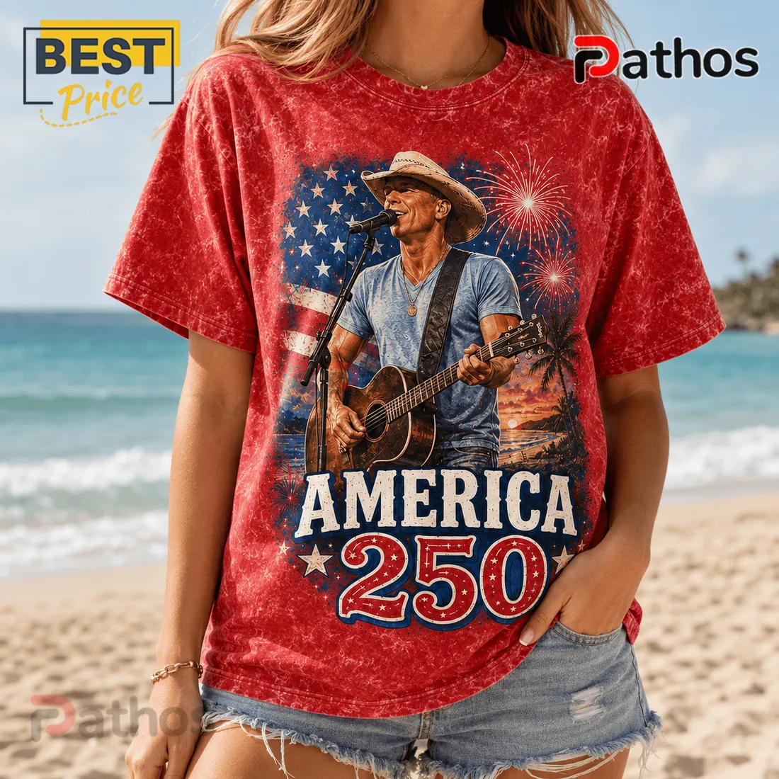 Kenny Chesney America 250 Limited Edition Graphic T-Shirt Kenny Chesney America 250 Limited Edition Graphic T-Shirt