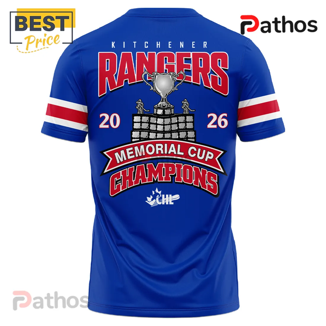 Kitchener Rangers 2026 Memorial Cup Champions Hockey T-Shirt Kitchener Rangers 2026 Memorial Cup Champions Hockey T-Shirt