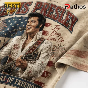 Elvis Presley America 250 Years of Freedom Patriotic T-Shirt 5 Elvis Presley America 250 Years of Freedom Patriotic T-Shirt