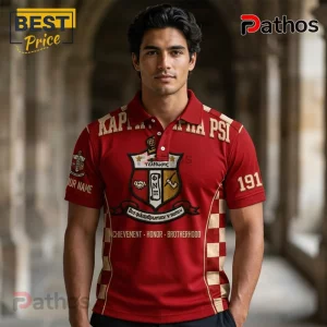 Kappa Alpha Psi 1911 Crimson Premium Polo Shirt