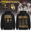 Oklahoma Sooners 2026 National Champions Black Hoodie