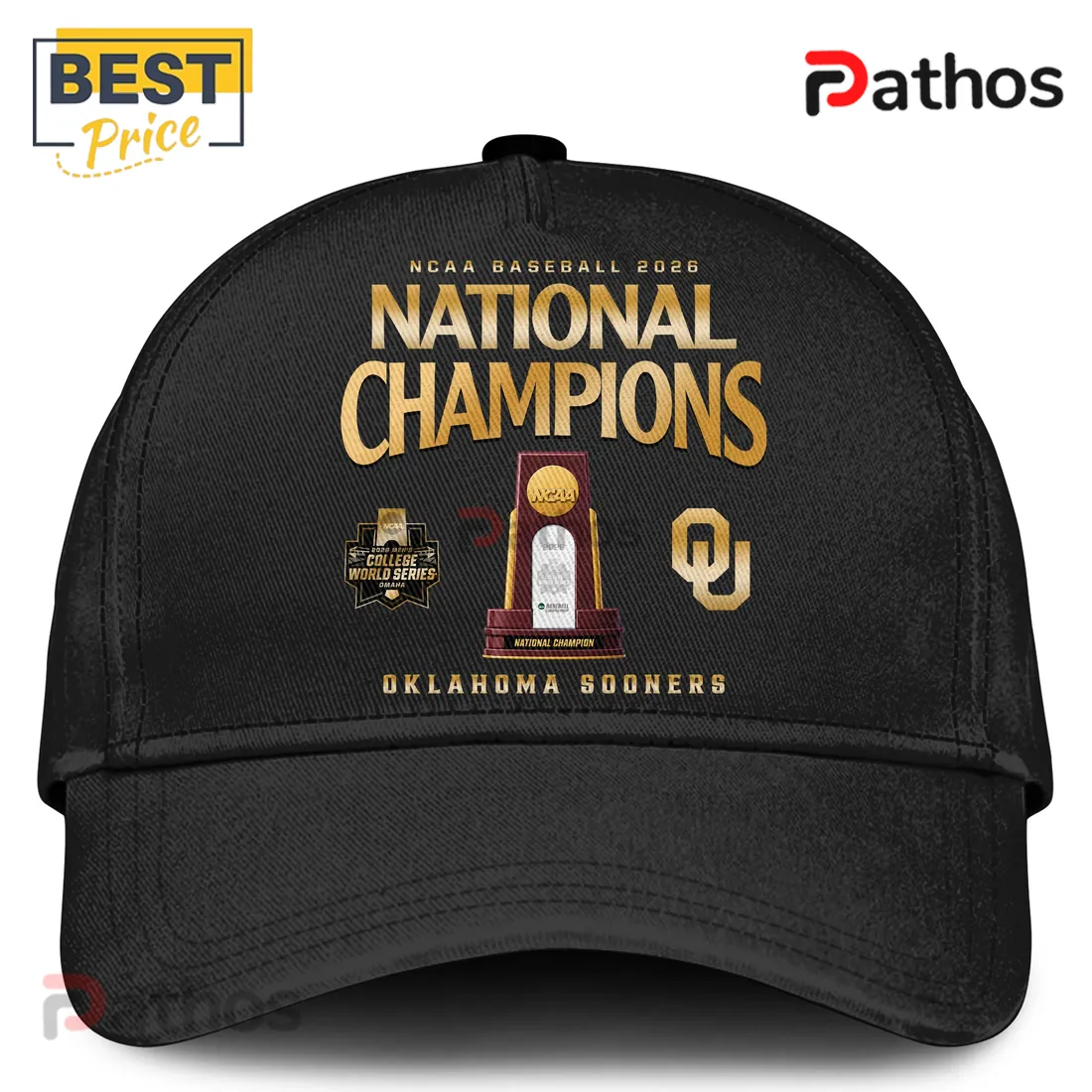 Oklahoma Sooners 2026 National Champions Black Hoodie Oklahoma Sooners 2026 National Champions Black Hoodie